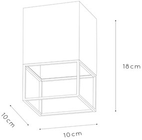 Plafonieră RIXT 1xE27/40W/230V Lucide 21120/01/30