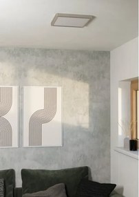 Eglo 901322 - Plafonieră LED FUEVA LED/13W/230V 2700/4000/6500K 29x29 cm crom