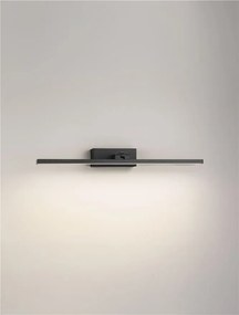 Aplica de perete LED baie IP44 MAREL neagra