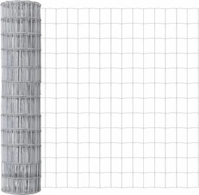 vidaXL Gard Euro 1,2 x 10 m Fier acoperit cu PVC