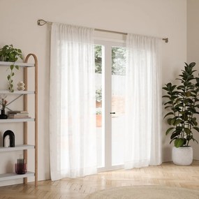 Galerie de perdea 107 - 305 cm extensibilă din oțel inoxidabil Loop – Umbra