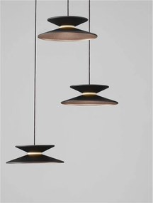 Lustra cu 3 pendule LED design modern Morfi