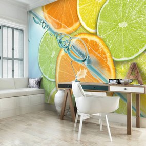 Fototapet - Bucătărie cu fructe (152,5x104 cm)