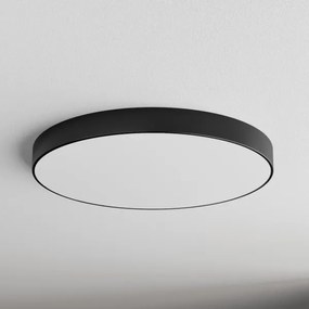 Plafonieră CLEO 6xE27/24W/230V d. 80 cm neagră