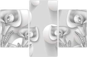 Tablou -Design flori (90x60 cm)