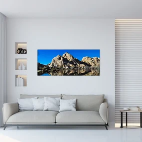 Tablou oglinzirea pietrelor (120x50 cm), în 40 de alte dimensiuni noi