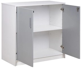 Dulap Zirkone (Alb + gri) . 1076653