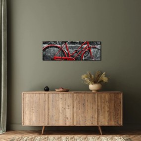 Tablou - Bicicleta istorică (cu ceas) (90x30 cm)