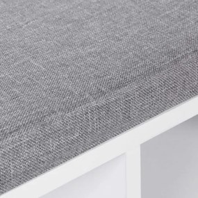 Pantofar VOREN alb/gri