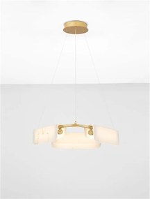 Lustra LED suspendata design modern AIDER, 63cm