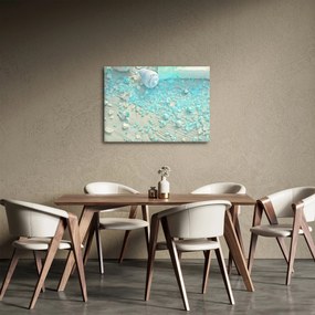 Tablou - Atmosfera de litoral în nuanțe turcoaz (70x50 cm)