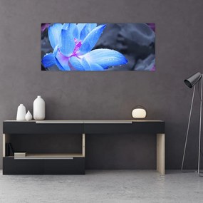 Tablou florilor în detailu (120x50 cm)