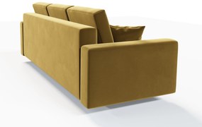 Canapea extensibilă Kineton (galben). 1007751