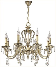 Lustra LUX fabricat manual 6 brate diametru 68cm Selena 2070/6 Bejorama