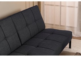 Canapea gri închis extensibilă 198 cm Perugia – Actona