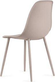 Scaun bucatarie OSAKA plastic, bej