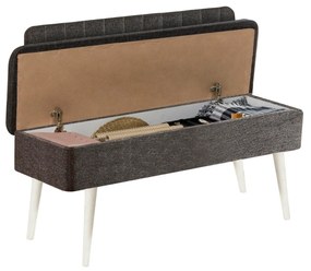 Taburet Banca Bucatarie  Bank Bench, Stejar, 110 x 85 x 36 cm