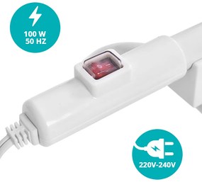 Uscator electric de prosoape in forma de S