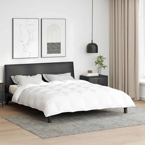 vidaXL Pături și Duvete Alb 200 x 220 cm Jos