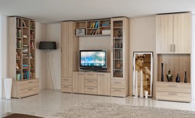 Dulap , DTD laminat, stejar sonoma, DUNAJ TIPUL15