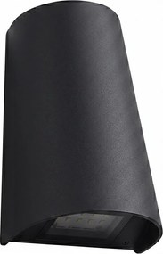 LED Aplică de exterior LED/11W/230V IP65 neagră