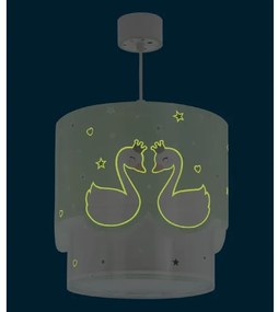 Lustră pentru copii SWEET LOVE 1xE27/60W/230V verde Dalber 61712H