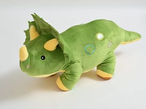 DINOZAUR de plus cu paturica cocolino in interior, verde