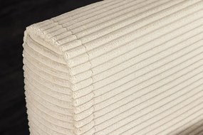 Fotoliu Pat SMART MULTIFUNCTION 100cm catifea raiata bej