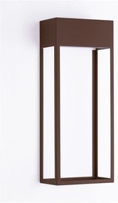 Aplica LED iluminat ambiental perete exterior IP65 MOBY Corten