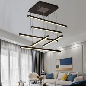 Lustră LED dimabilă aplicată LED/100W/230V 3000-6500K + telecomandă