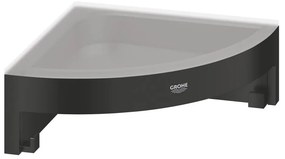 GROHE 411062430 - Poliță de colț pentru duș ESSENTIALS 250 × 250 mm, neagră
