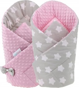 ShopJK FAȘĂ ÎNFĂȘAT COPII CU DOUĂ FEȚE - MINKY MARI STELE