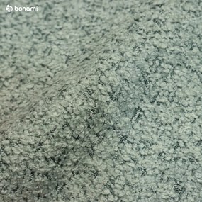 Canapea verde extensibilă cu tapițerie din stofă bouclé 215 cm Patti – Bonami Selection