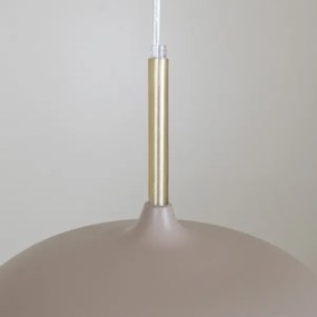 Lustră pe cablu Brilagi ABRAHAM 1xE27/60W/230V d. 45 cm bej