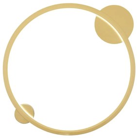 LED Aplica SATURNO LED/25W/230V pr. 50 cm IP44 auriu