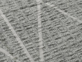 Lenjerie de pat din bumbac Renforce CREP GRAY STRIPES gri Dimensiune lenjerie de pat: 70 x 90 cm | 140 x 200 cm