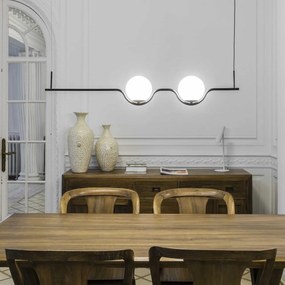 Lustra LED suspendata design modern LE VITA LED Black 29696