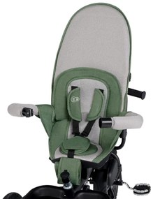Tricicletă pentru copii KINDERKRAFT SELECT SPINSTEP Premium verde