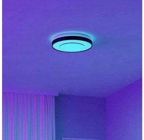 Eglo 300688 - LED RGBW corp de tavan dimabil MONTERIGGIONI-Z LED/18,5W/230V negru + telecomandă