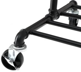 Cuier mobil LINEA, negru