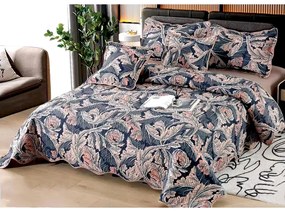 Cuvertura bumbac 100%, 5 piese, pat 2 persoane, 230x250 cm, CB267