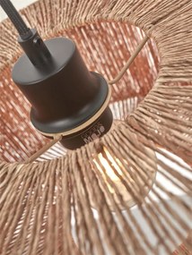 Lampa de podea eco din iuta Iguazu S 30cm, natur