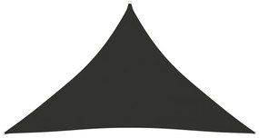 vidaXL Parasolar, antracit, 5x5x6 m, țesătură oxford, triunghiular