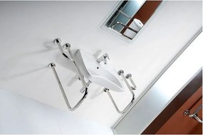 Chiuvetă albă din ceramică 59x45,5 cm Handicap – Sapho