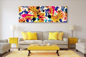 Tablou abstract pop art