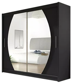 Dulap de haine Baker IV (negru). 786017