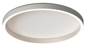 Plafoniera LED CCT, diametru 40cm, BRUSHED SILVER ZB-25161