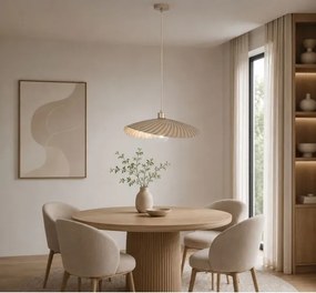 Rabalux 72057 - Lustră suspendată pe cablu BRIDGET 1xE27/40W/230V bej