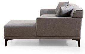 Canapea de colț Petra R Corner - Light Grey