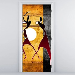 Fototapet pentru ușă - Pictură străveche (95x205cm)